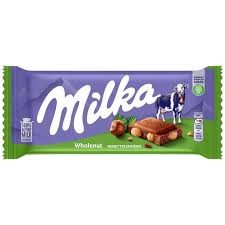 شوكولاتة ميلكا بالحليب مع البندق - 90 غرام