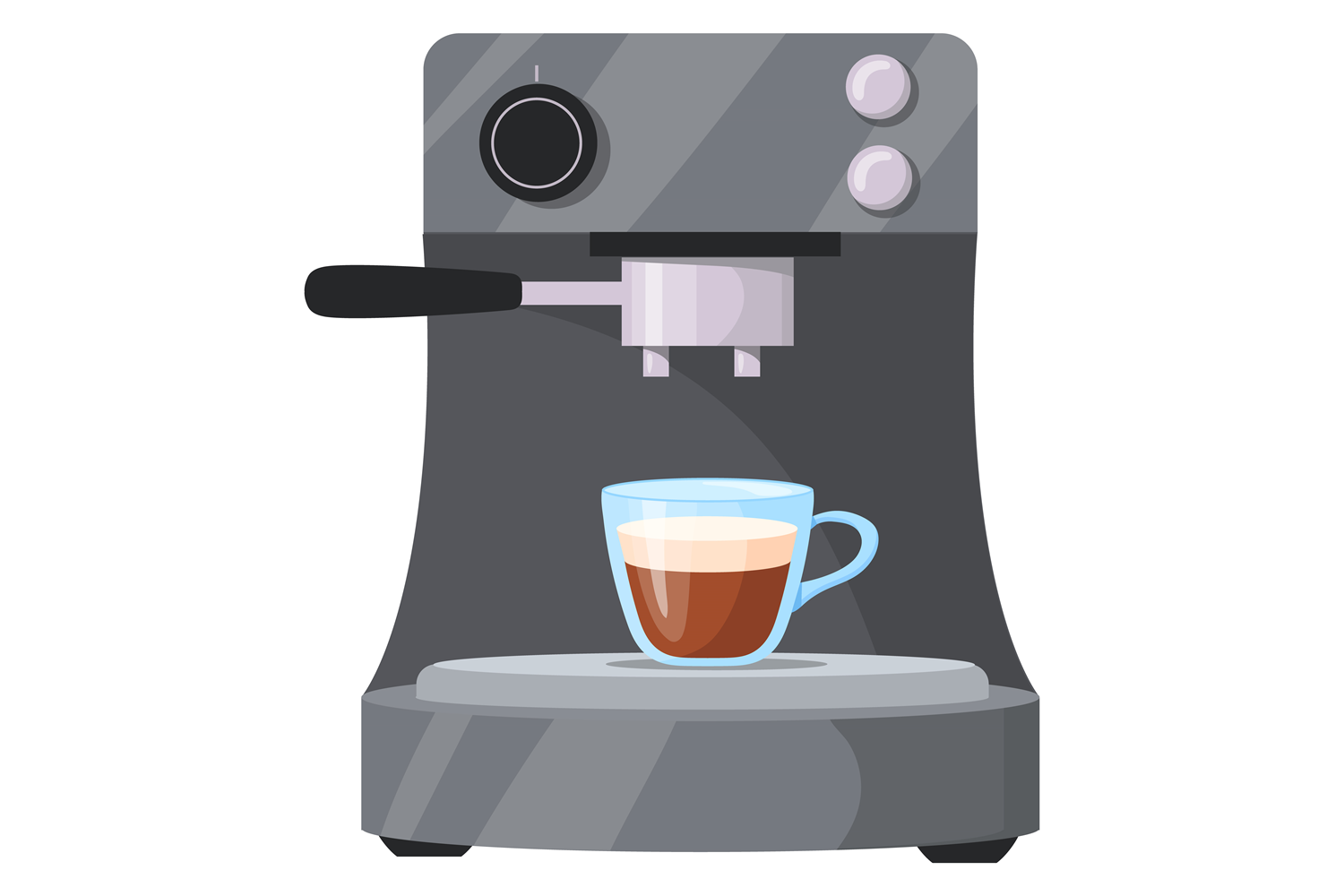 ماكينة اسبريسو وكبسولات القهوة